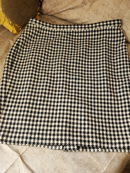 Lauren Ralph Lauren Dresses & Skirts - Lauren Ralph Lauren Black and White Houndstooth Mini Skirt
